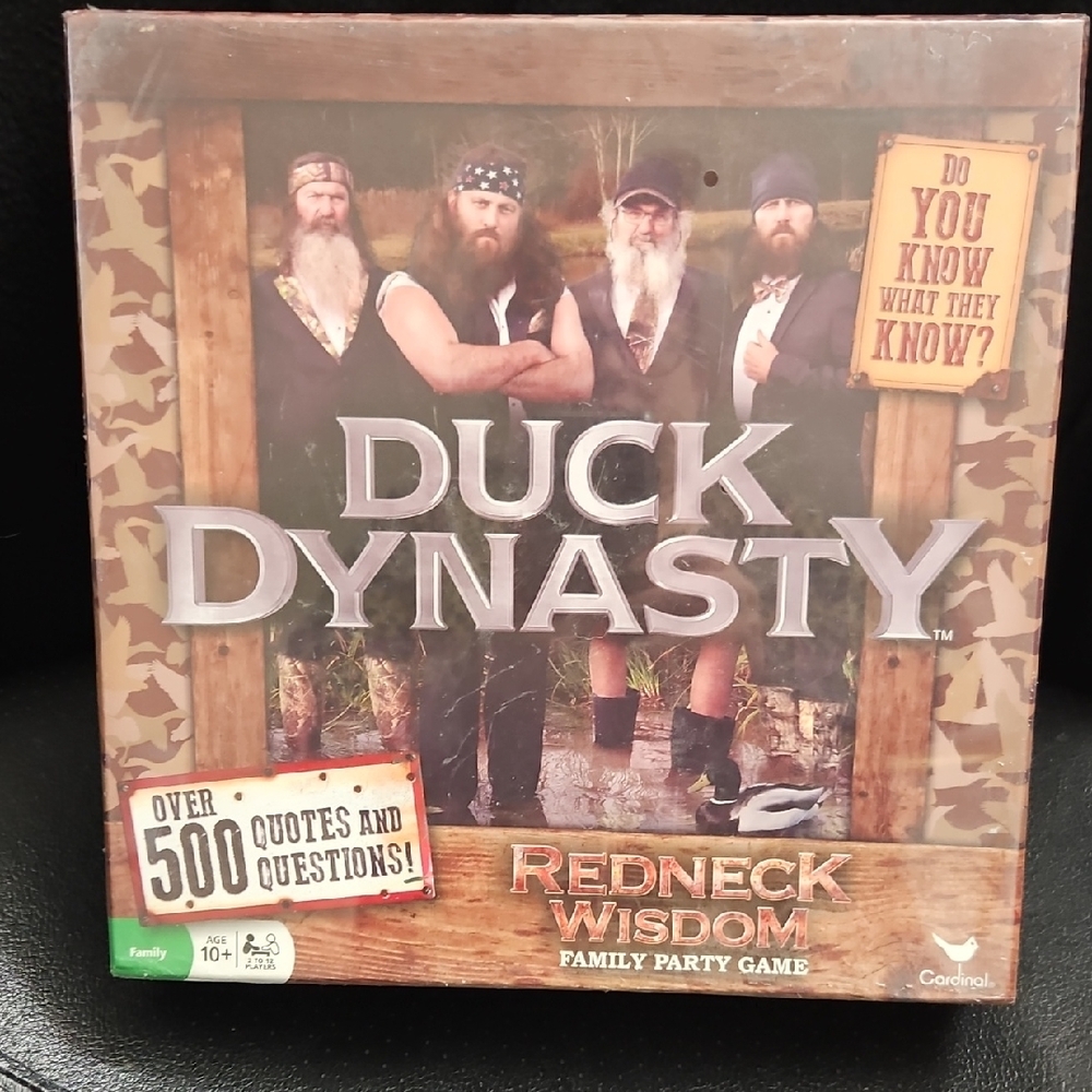 Duck Dynasty Redneck Wisdom Family Party Game
